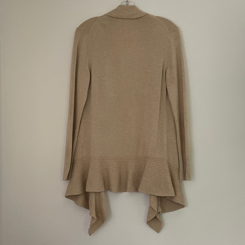 Lilly Pulitzer Gold Ruffle Cardigan - Picture 3 of 3